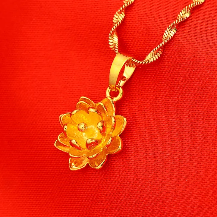 24K%20Gold%20Jewelry%20Gold%20accessories%20Matte%20Big%20Flower%20Pendant%20Women's%20Pendant%20Accessories%20-%20Image%206