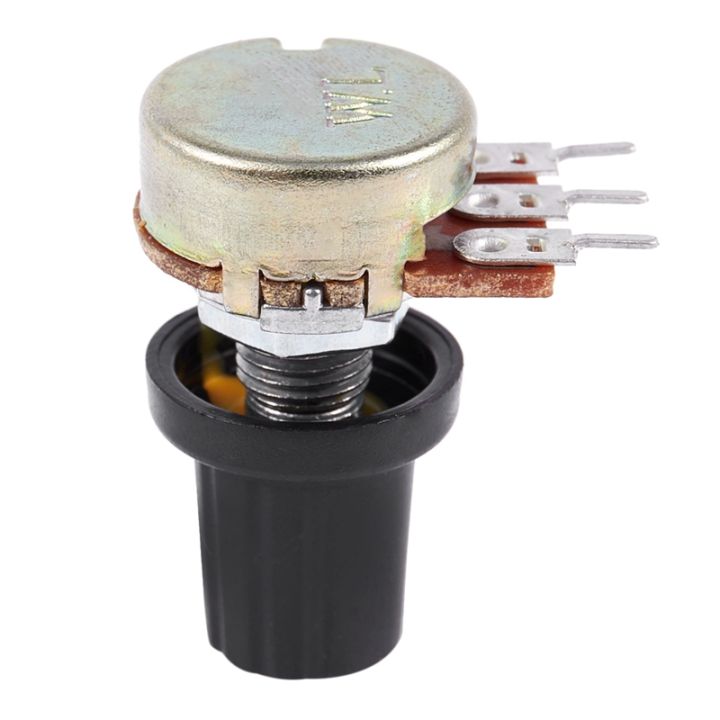 5pcs%2010K%20OHM%203%20Terminal%20Linear%20Taper%20Rotary%20Audio%20B%20Type%20Potentiometer%20-%20Image%204