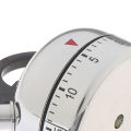 60 Minute Kitchen Timer Alarm Mechanical Teapot Shaped Timer Clock Counting Tool. 