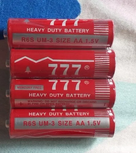 777 Heavy Duty 4 Batteries ( 4 pcs in one Pack ) | Daraz.lk