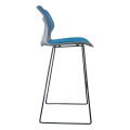 HIGH BACKREST CUSHIONED COUNTER STOOL / CUSHIONED BAR STOOL. 