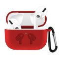 Airpods Pro Silicone Case Cover Anti Scratch Protective Pouch With Hook Soft High Quality For Earpods. 