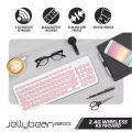 Alcatroz Jellybean A2000 Wireless Keyboard & Mouse Combo. 