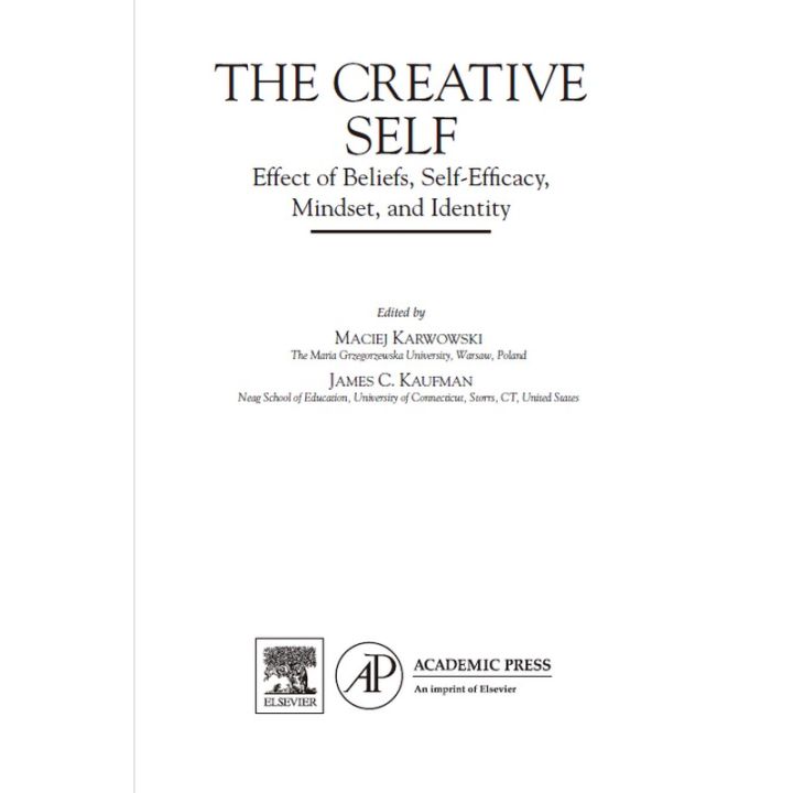 The Creative Self Effect of Beliefs, SelfEfficacy, Mindset, | Daraz.lk