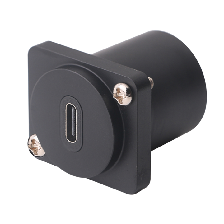 ARELENE USB USBC Type C Typec Female to Female F-F Panel Mount Extention Round Adapter