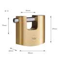 Roller Shutter Padlock (Brass) Y114/80/118/1. 