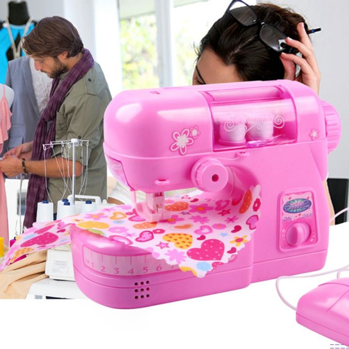 Mini%20Electric%20Sewing%20Machine%20Pretend%20Play%20Toy%20for%20Kids%20Children%20Girls%20-%20Image%207