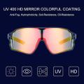 ROCKBROS Polarized Sunglasses for Men Full Rim Cycling Shades Wide Goggles Lightweight Eyewear Bicycle Accessories. 