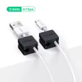 Ugreen Cable Clips Organizer Silicone USB Cable Winder Flexible Cable Management Clips Cable Holder For Mouse Headphone Earphone. 