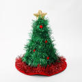 Humorous Christmas Hat Decorative Decorative Christmas Hat Festive Fluffy for Online Work Meetings Crazy Hat Day Christmas Party. 