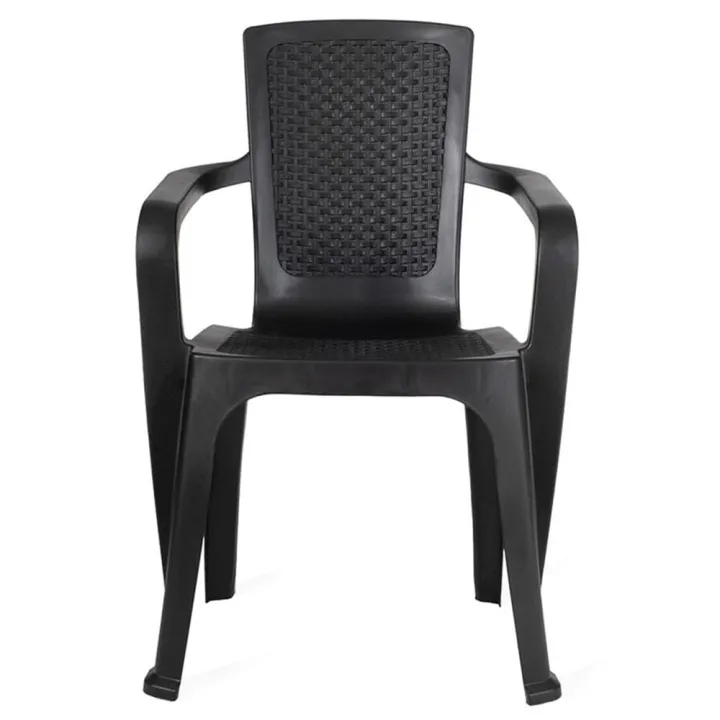 Phoenix Rattan Chair Brown / Maroon / Black Heavy duty plastic 2022 New Model- 2 years warranty
