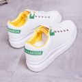 【ALLGOOD】Latest Spring Autumn White Shoes Women Platform Shoes Woman Fashion Sneakers High Quality PU Casual Shoes Ladies Shoes Loafers. 