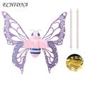 Lightweight Butterfly Wings Led Light Up Fairy Wings with Music for Kids Costume Parties Adjustable Straps Lightweight Flapping Wings Buyers' Favorite Electric Butterfly Wings with Lights Music. 