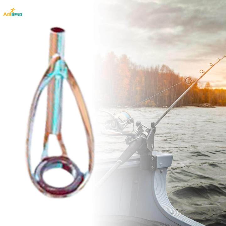 Fishing Rod Guide , Pole Repair Tools Repair, Parts Tools, Casting, Building, Component, Durable, Lightweight, Fishing Rod Tip Guide , 2.2mm