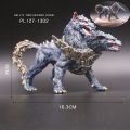 Large Fire-Breathing Dragon Character Set Western Mythology Warcraft Hellhound Model Dinosaur Hand-Made Collection Model. 