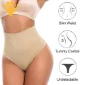 Seamless Thong High Waist Tummy Control Thong Shapewear for Women Seamless Body Shaper Panties Women Seamless Body Shaper. 