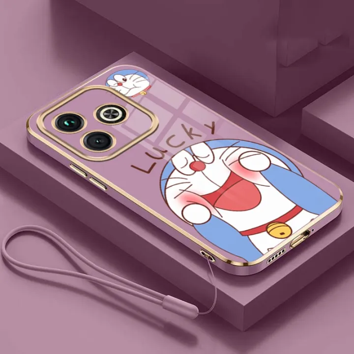 Tecno%20Spark%20GO%202024%20Glossy%20Lucky%20Doraemon%20Casing%20Square%20Edges%20Plating%20Back%20TPU%20Soft%20Case%20Cover%20-%20Image%202