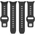 (New) xDfind Round Dots Silver Stud Buckle Silicone Watch Band For Samsung Galaxy Watch Ultra/Ultra 2025. 