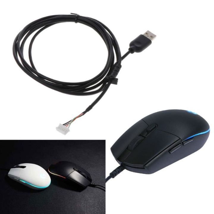 Mouse Cable Computer Durable USB Mouse Cable Mouse Lines for Logitech G102 G PRO Wired Mouse ...