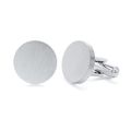 Vnox 2PCS Geometric Cufflinks for Men, Square Round Oval Shaped Groomsmen Shirt Accessory, Father's Day Gift. 