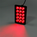 LED Car Brake Light 15LED F1 Style Universal Shell Pilot Light Car Rear Spoiler LED Brake Light Tail Light Red Shell. 
