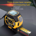 3 In 1 Laser Tape Measure Rangefinder 5m Tape Ruler Infrared High-precision Intelligent Electronic Ruler Building Distance Meter. 