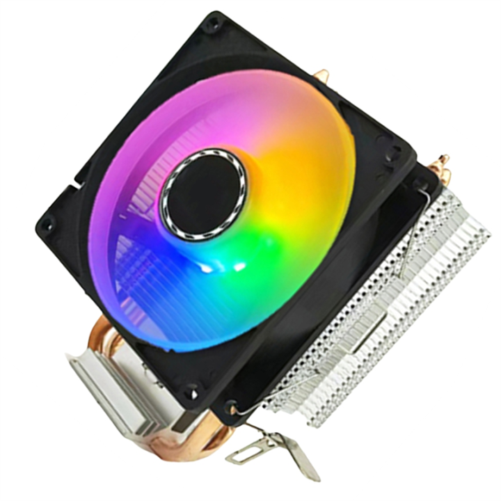 CPU Cooler 2 Heat Pipes PC Radiator Cooling 3PIN for 1700 1150 | Daraz.lk