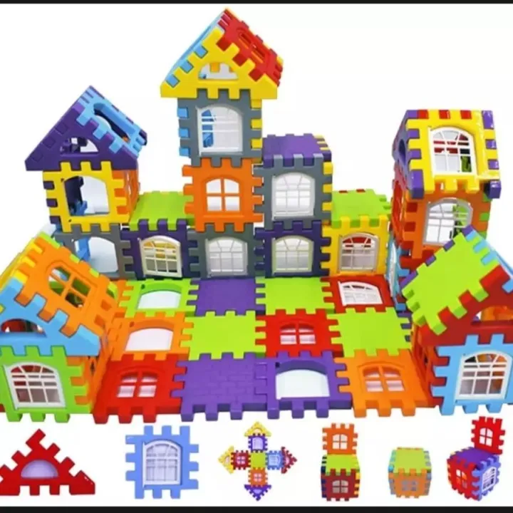 Children%20Kids%20Funny%20Bricks%20House%20Building%20Learning%20Blocks%20Construction%20Toy%20Set.%20-%20Image%203