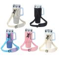 40oz Nuovoware Water Bottle Carrier Bag For Stanley Quencher Adjustable Shoulder Strap Mug Cover Bottle Holder Outdoor Travel. 