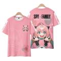 Spy X family 3D print T-shirts anime Kawaii girl Anya boys fashion oversized T shirt Harajuku kids tees tops girls clothes. 