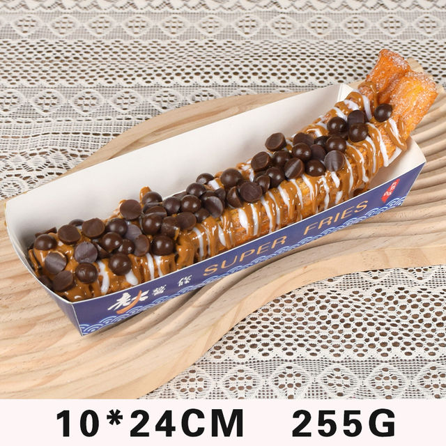 【Folio & Light】Fake Churro Nutella Sauce Breakfast Cafe Faux Model Dessert Display Diy Props Window Churros Presentation 1:1 Simulation