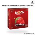Moods Strawberry Flavored Condoms 3 Pcs. 