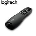 Logitech R400 PowerPoint Presenter, Wireless Presentation Remote with Laser Pointer and USB Plug-and-Play Receiver. 