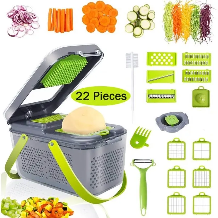 Professional%20Vegetable%20Chopper%20with%2012%20Functions,%20Onion%20and%20Garlic%20Dicer,%2014-in-1%20Multifunctional%20Food%20Chopper,%20Kitchen%20Vegetable%20Slicer%20Cutter,%20Veggie%20Chopper%20with%208%20Blades%20and%20Container%20-%20Image%202
