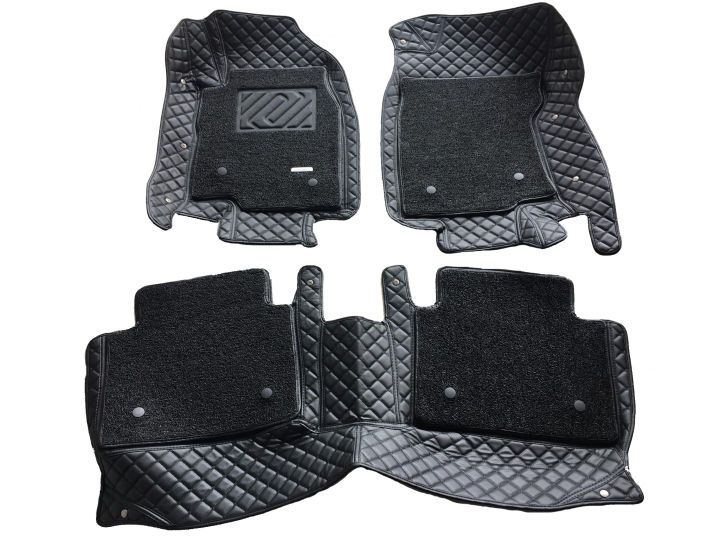 3D Car Carpet For Nissan X-Trail - Black