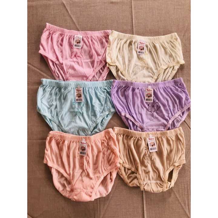 Refine Lady's Cotton Panties (Comfortable & Best quality) 6pic pack.