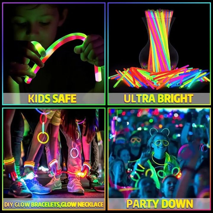 %E3%80%90HUT%E3%80%91%2050/1Pcs%20Party%20Glow%20Sticks%20Glow%20In%20The%20Dark%20Bracelets%20Necklace%20DIY%20Colorful%20Fluorescence%20Stick%20Xmas%20Wedding%20Party%20Decoration%20Prop%20-%20Image%206