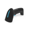 Handheld Wirelress Barcode Scanner 2.4G Wireless BT Wired Three-in-one Scanner High-speed CDD Code Reader for Supermarket Store. 