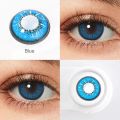 Blue Contact Lenses 1Pair Cosmetics Colored Contact Lenses. 