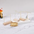 Jewelry Organizer Wooden Rack Bracelet Earring Holder Display Decoration Stand MJK. 