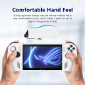 For Ally Handheld Game Console All-Inclusive Silicone Protective Case Handheld Anti-Drop Protective Case,White Easy Install. 