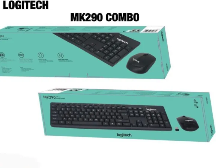 Logitech MK290 Wireless Keyboard & Mouse Combo
