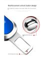 Mitsubishi car seat belt latch insert belt extender card for Triton Outlander Mirage ASX Lancer EVO PAJERO GRANDIS GALANT Xpander. 