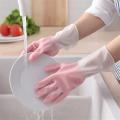 LibiBargain price Gloves Home Supplies Laundry Female Rubber Washing Dishes Household Daily Necessities Dishwashing Gloves Cleaning Tools Kitchen. 