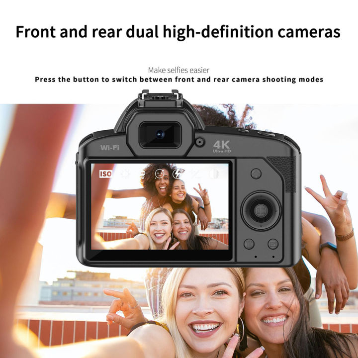 KOKKO%20D5%20Video%20Camera%204K%20Recording%20Camera%20Digital%20Shoot%20Camera%20With%2016X%20Digital%20Zoom%204K%20Dual%20Lens%20Professional%20Camcorder%20-%20Image%207