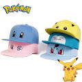 Pokemon Kawaii Pikachu Peaked Cap Cartoon Baseball Cap Cosplay Hip-hop Hat Anime Peripheral Sun Protection Kids Birthday Gifts. 