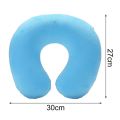 U-shaped Cushion U-shaped Neck Cushion Easy to Carry Support Neck Durable Portable Plane Accessories U-shaped Neck Pillow. 