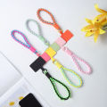 Nylon Braided Phone Case Hanging Rope Strap Phone Chain Anti Lost Keychain Bag Key Rings For Iphone Android Mobile Device XUANTING. 