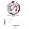 Stainless Steel Pocket Probe Thermometer For BBQ Meat Food Temperature Meter Dounp. 