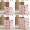 New With Handle Clothes Storage Bins Foldable Large Capacity Quilt Storage Bag Dust-Proof Clothes Organizer Closet Storage Box for Home. 